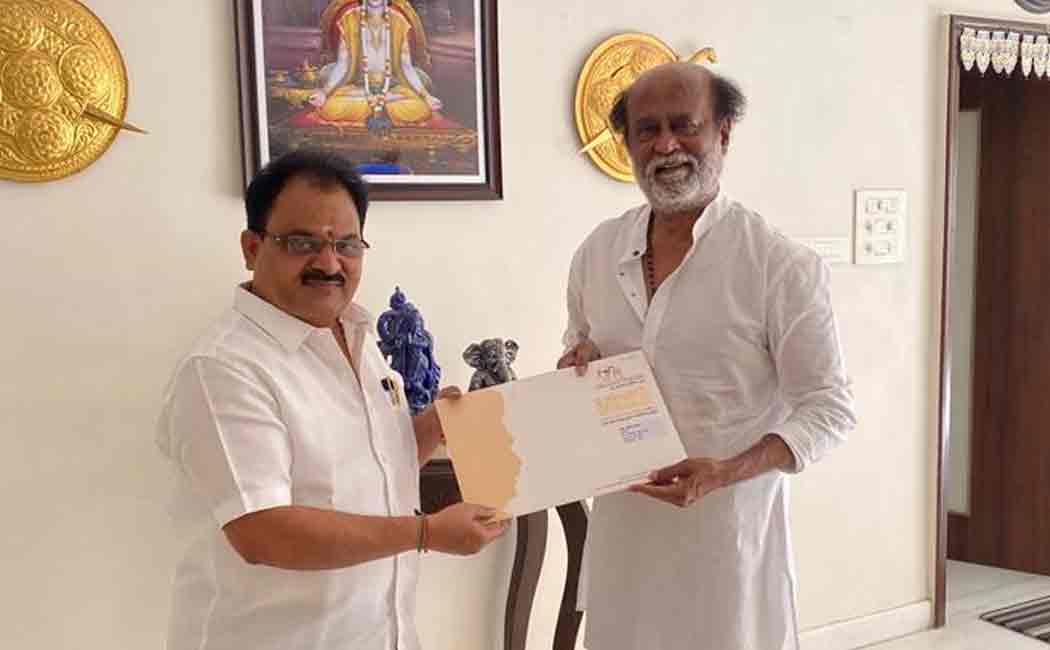rajinikanth invited to stalin autobiography book launch