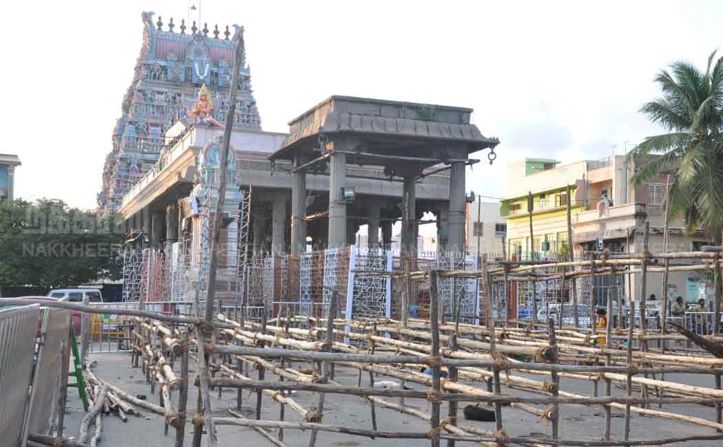 Santom Church, Thiruvallikkeni Parthasarathy Temple closed
