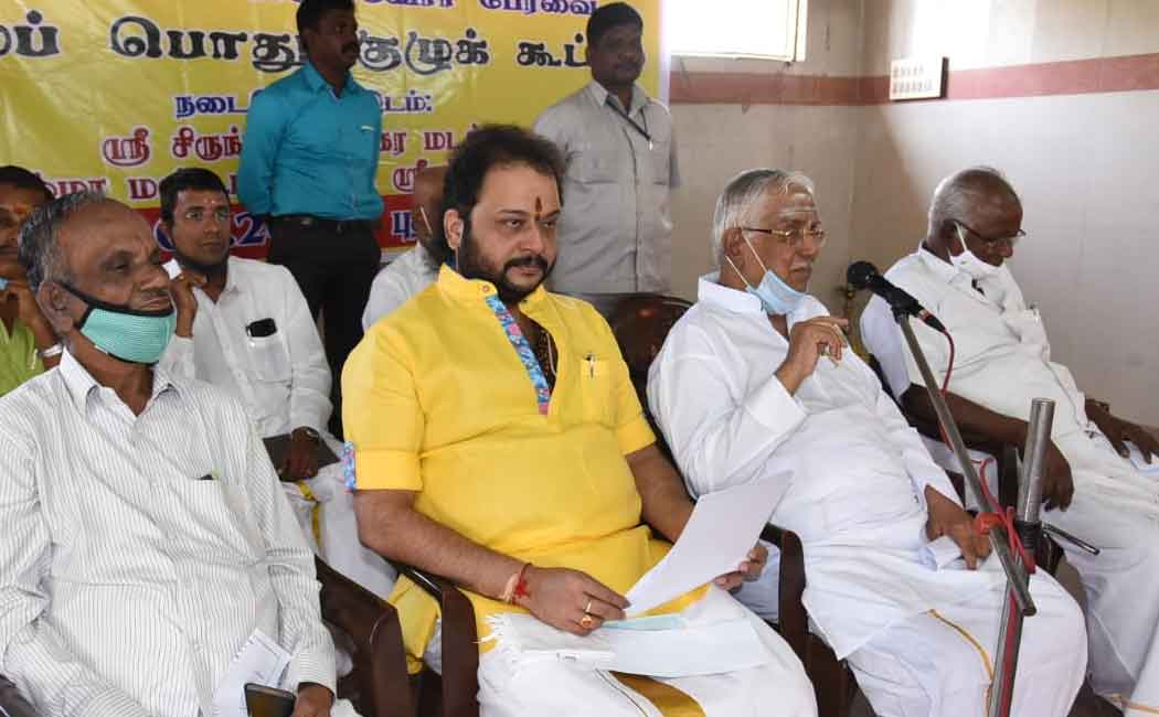 People will know about hindu vote bank on this election vihwa hindu tamilnadu leader