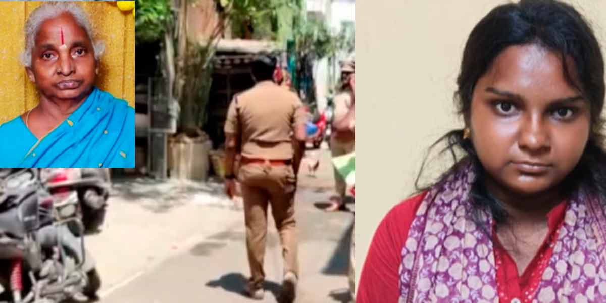 chennai incident; 3 people including the young woman who lived in the house were arrested