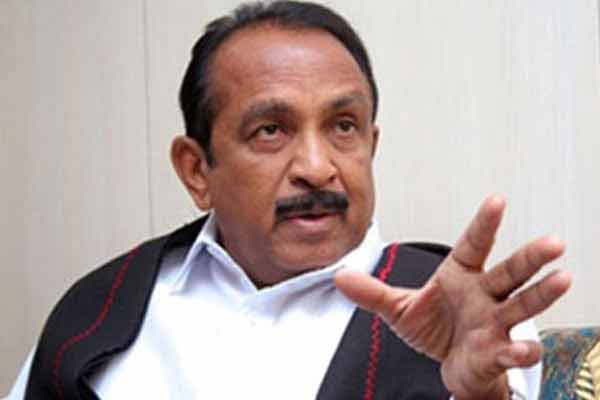 "We have thwarted the Kerala government's plan" - Vaiko