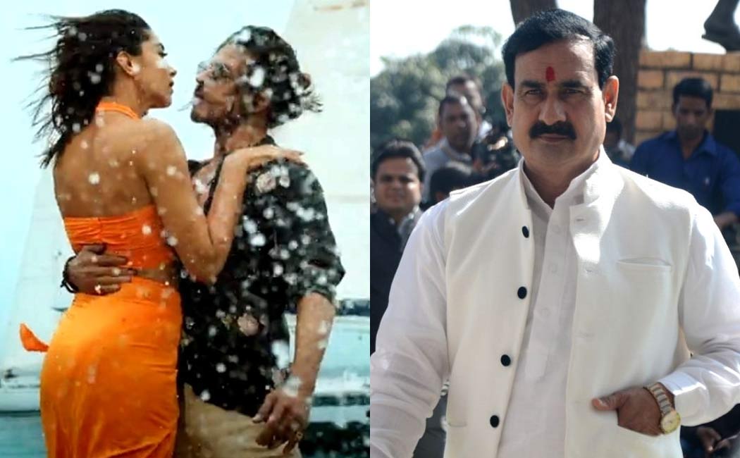 BJP minister objects to Deepika Padukone costumes in pathaan movie song