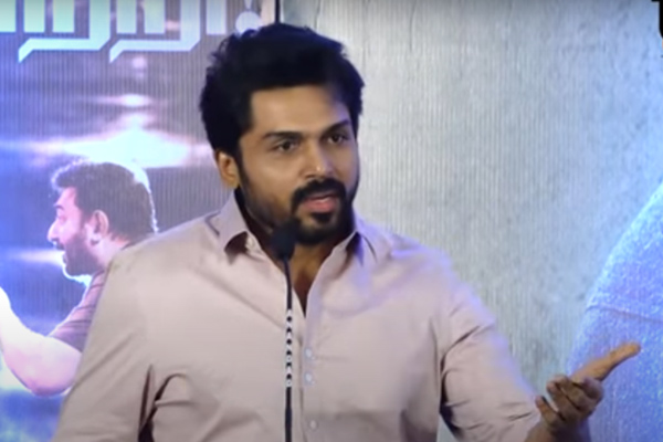 karthi speech in Meiyazhagan Thanks Meet