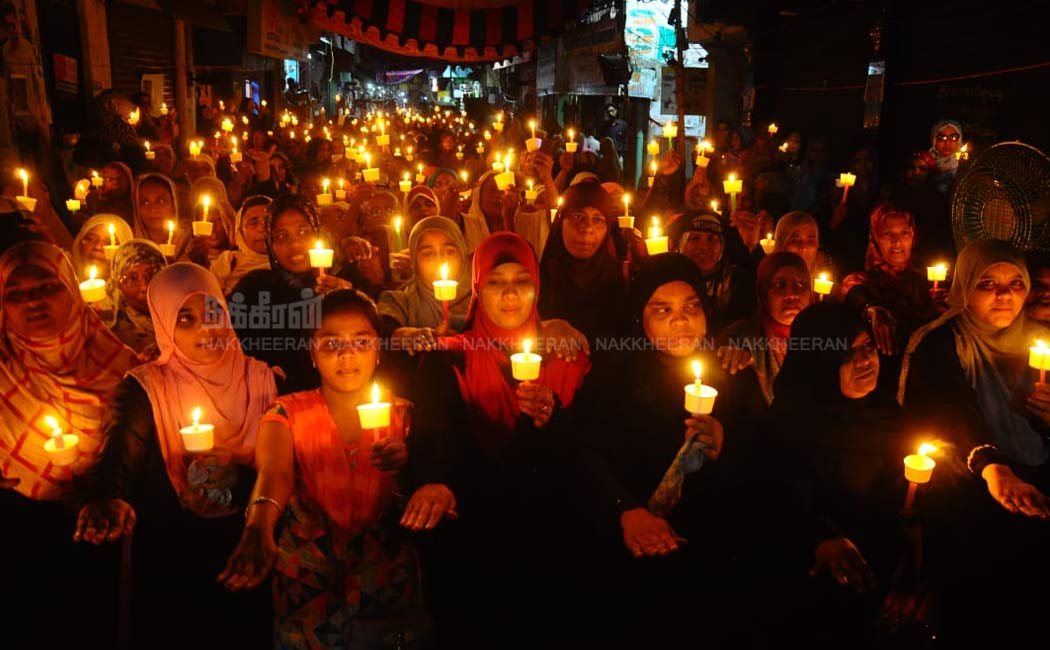Tribute to the victims of the Delhi riots