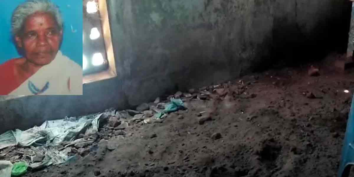 The son who buried his mother's body in the middle of the house ... Police investigation!