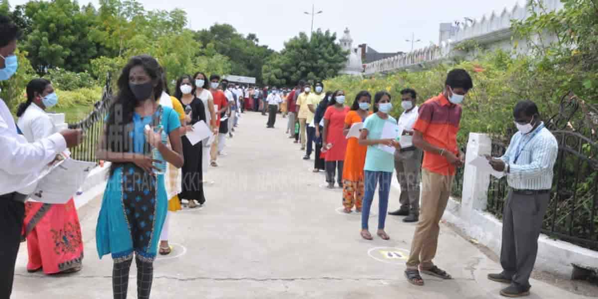 18.72 lakh people are writing NEET today across the country!