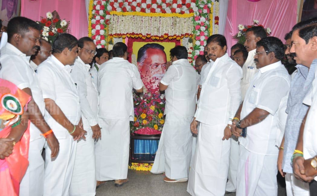 Vazhapadi k Ramamurthy's birthday party under the leadership of Tamil Nadu Congress (Pictures)