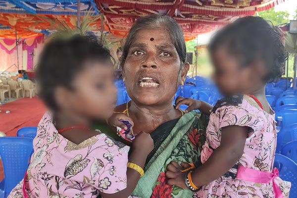 grandmother who has no money to raise a fatherless child
