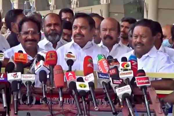 EPS doubtful DMK's connection with criminals with Kodanadu case