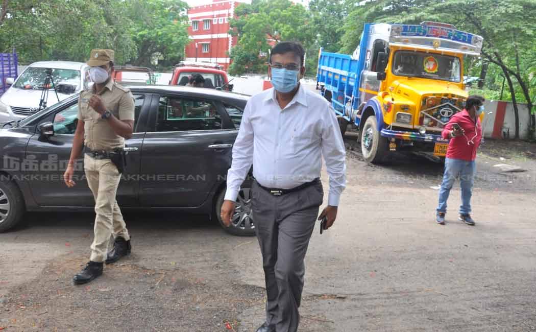 Former minister MR Vijayabaskar's house raided