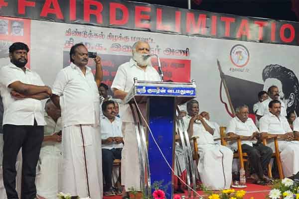 “No one can destroy the mother tongue, Tamil says Minister I. Periyasamy
