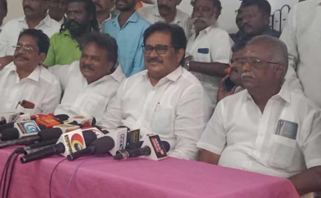 thirunavukkarasar talk about bjp and admk issue