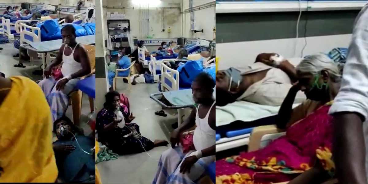 Puducherry government, private hospitals oxygen, ventilator beds are full of patients suffering!