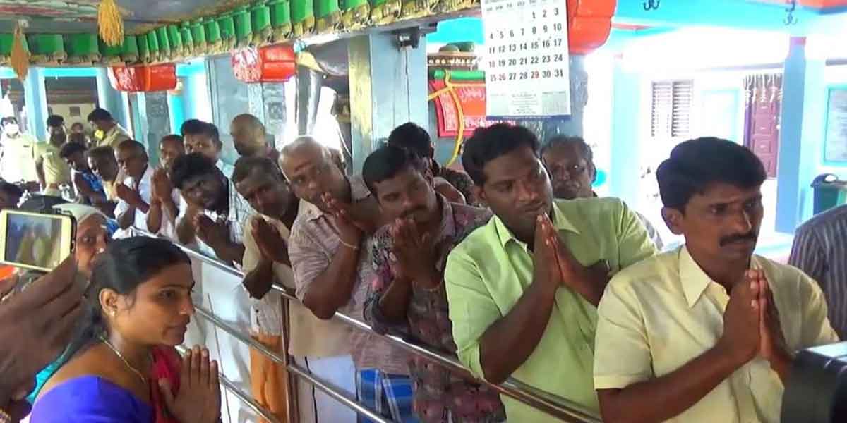 Kamala Harris, who won the US vice presidency; Kuthukalam in his hometown Mannargudi