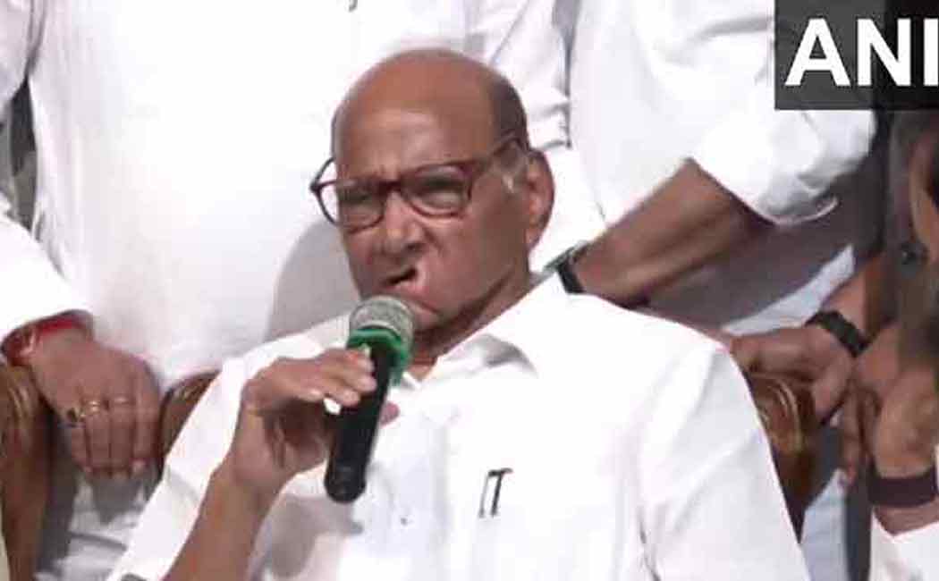 Sharad Pawar announced his resignation.. Nationalist Congress passed a new resolution