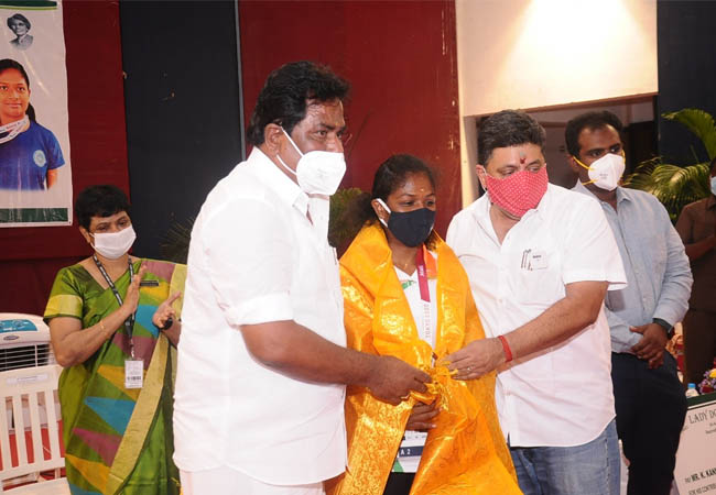 "Athlete Revathi has sown hope for the younger community" - Finance Minister Palanivel Thiagarajan's speech!