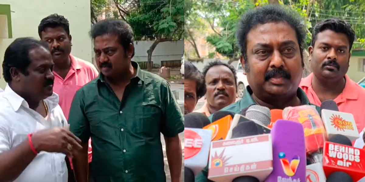 Actor Saravanan petitioned the minister at the People's Grievance Meeting
