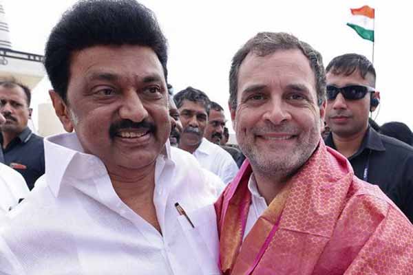 CM Stalin - Rahul Gandhi MP Campaign together