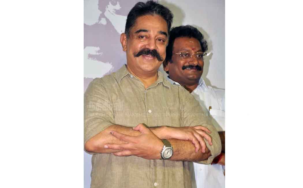 kamalhasan press meet photos