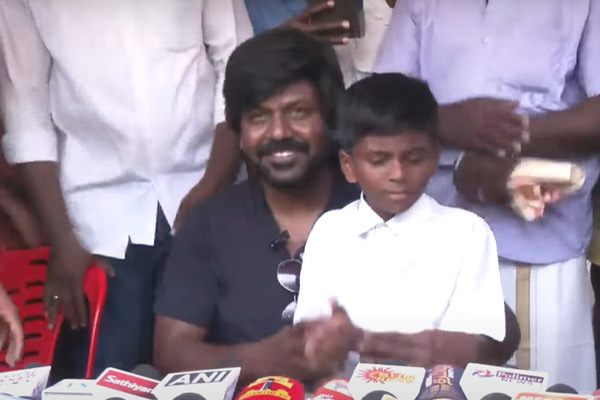 raghava lawrence about caste movies