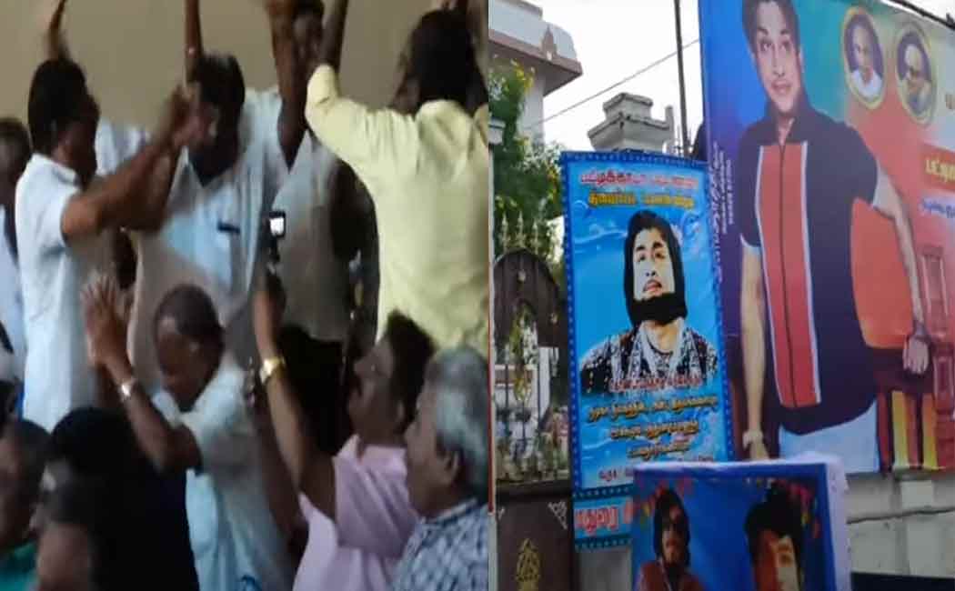 the unrepentant actor sivaji; Fans celebrated the rerelease of the film