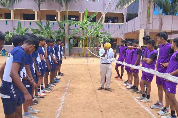 500 students participate in zonal level sports competitions