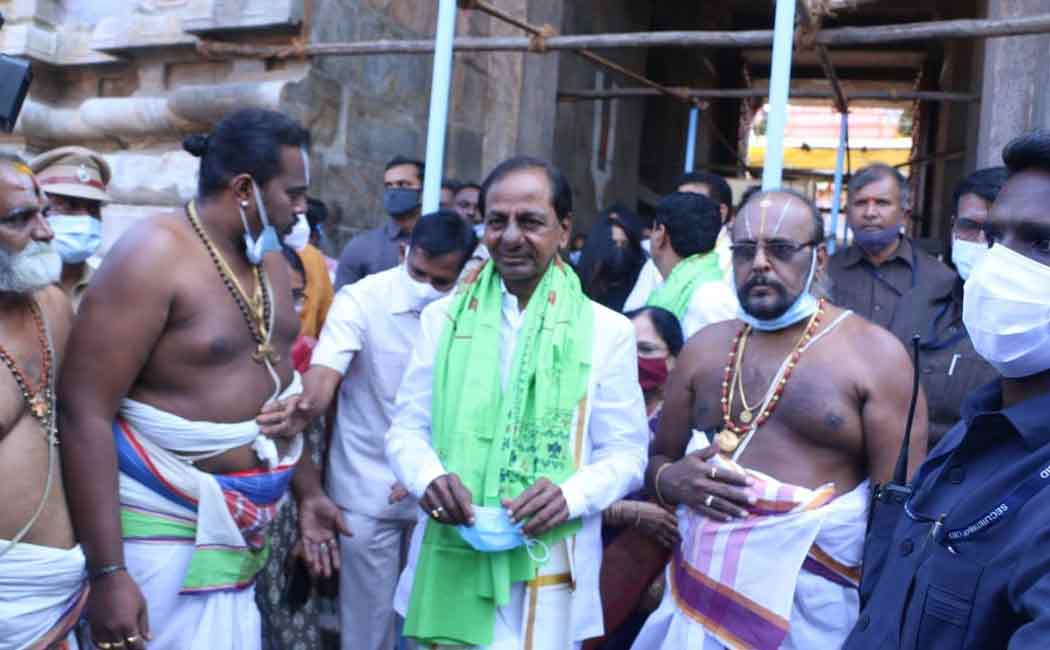 "Srirangam Temple is well maintained by the Government of Tamil Nadu" - Telangana Chief Minister Chandrasekara Rao