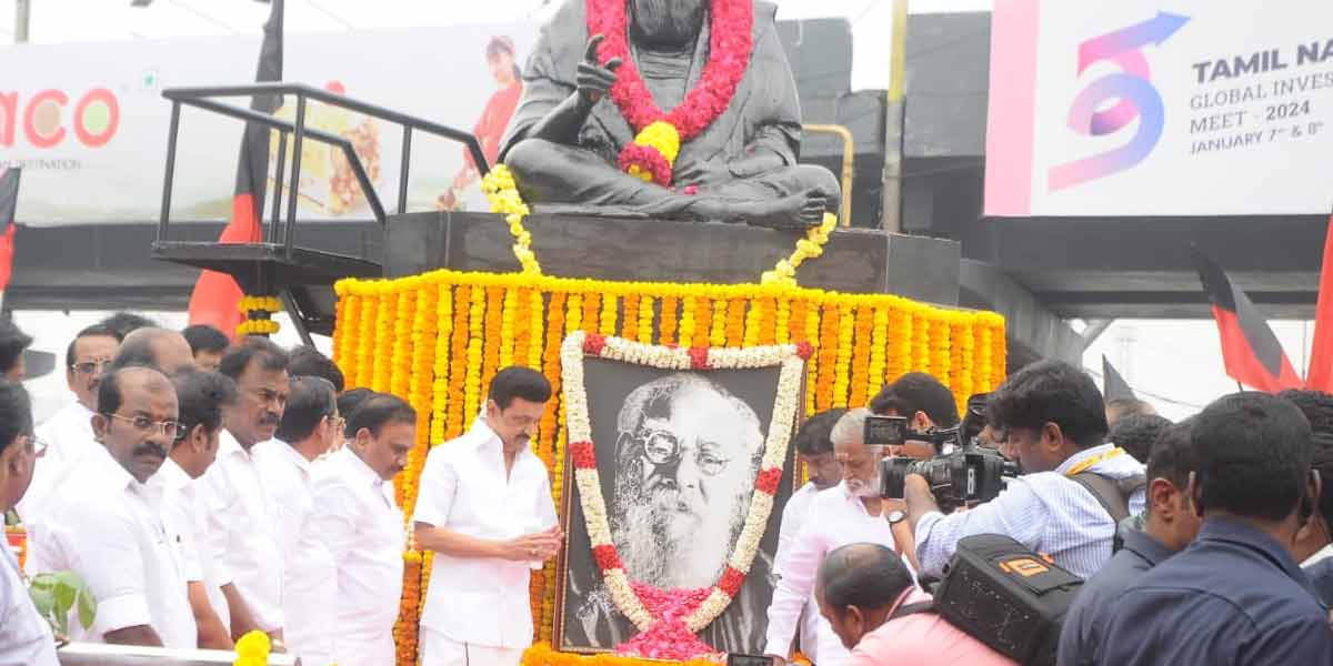 Chief Minister M. K. Stalin's interview for Periyar's portrait