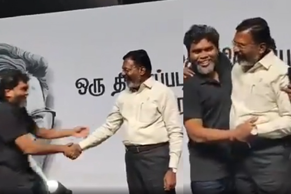 thirumavalavan pa ranjith meets in ram birthday celebration