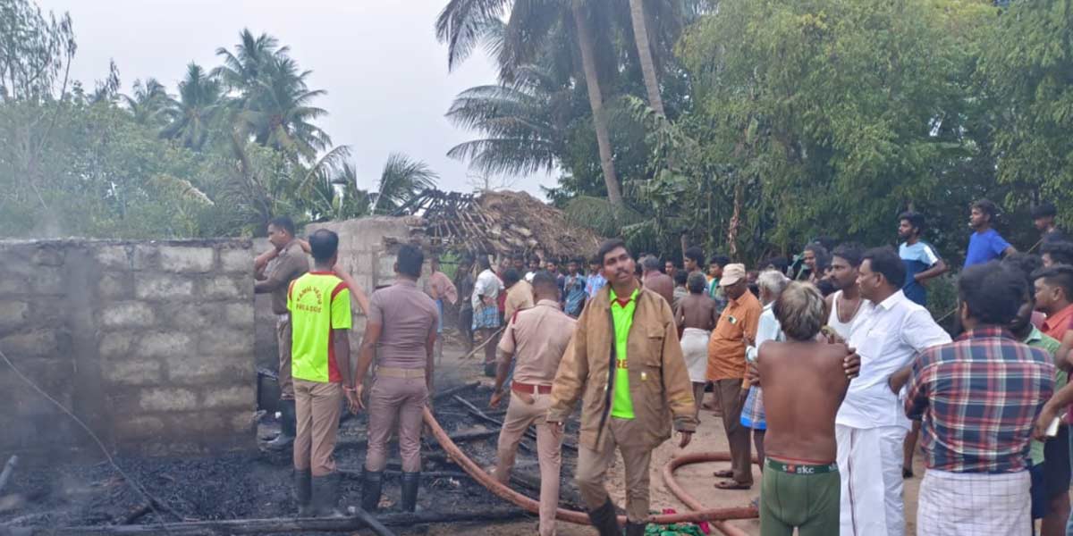 fire to his own house because he did not pay for alcohol