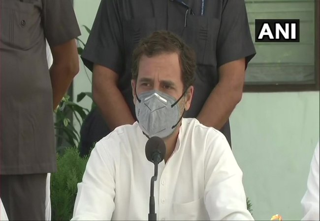 agriculture acts congress party leader rahul gandhi press meet at punjab