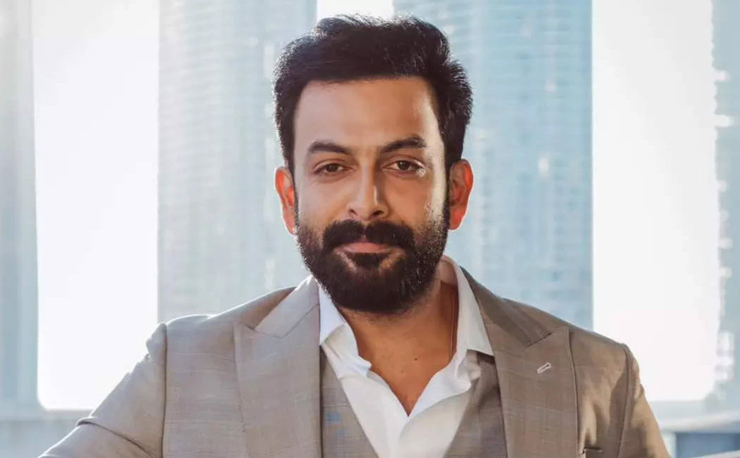 prithviraj accident in shooting spot
