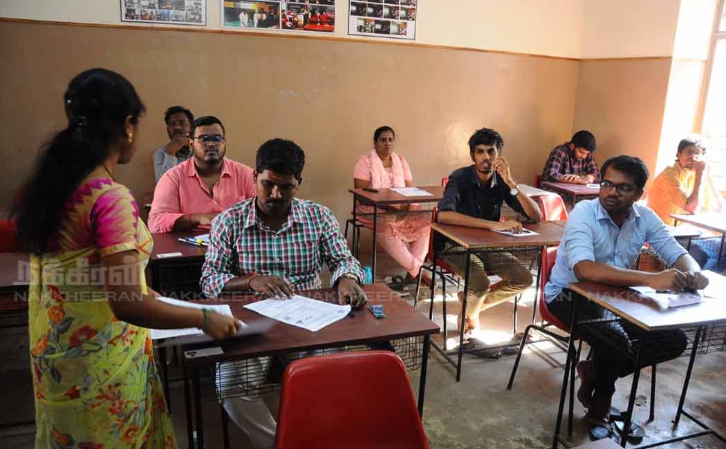 tnpsc group two mains exam in chennai thiruvallikeni