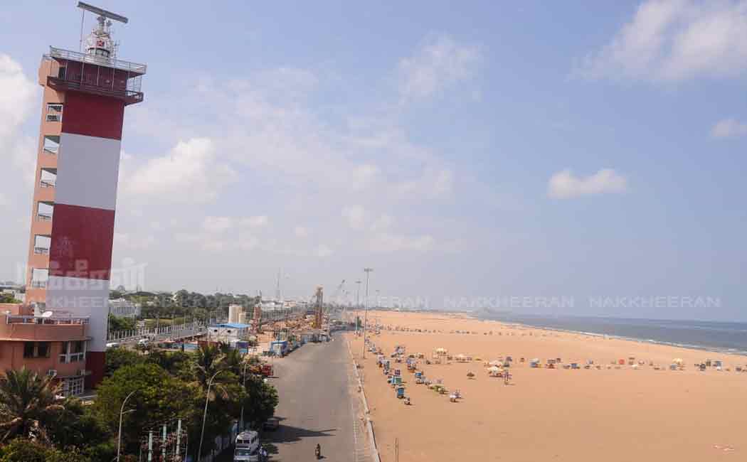 marina beach closed for security reasons on pm modi came