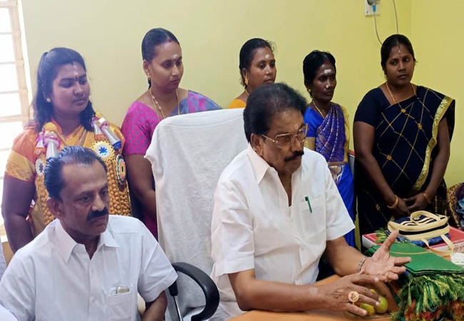 VIRUDHUNAGAR DISTRICT ADMK PARTY LEADER MINISTER RAJENDRA BALAJI