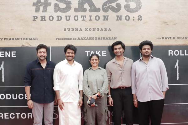 The producer family opposing Sivakarthikeyan in a movie called Parashakti?