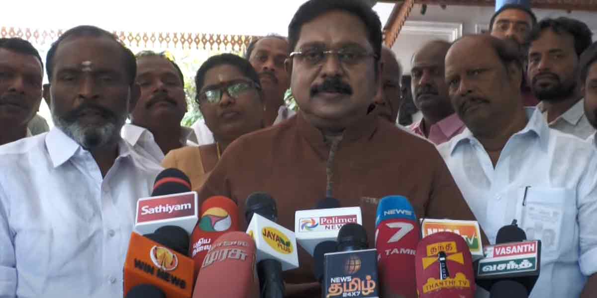 'Silence like this causes pain and grief to people' - DTV Dinakaran interview