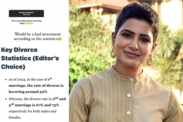 samantha about second marriage