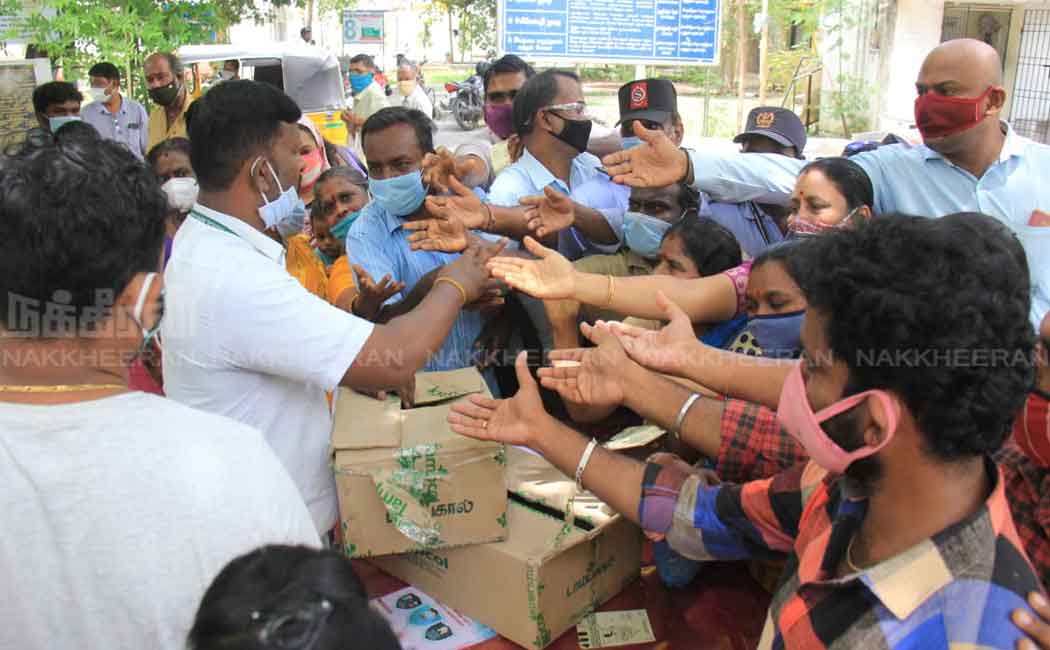 Corona Awareness Program; Free medicines given to people