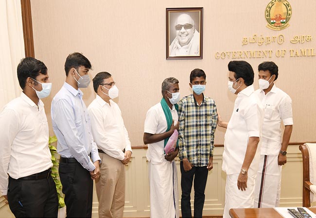"Government will accept the tuition fee of the student who wins the IIT entrance examination" - Announcement by Tamil Nadu Chief Minister MK Stalin