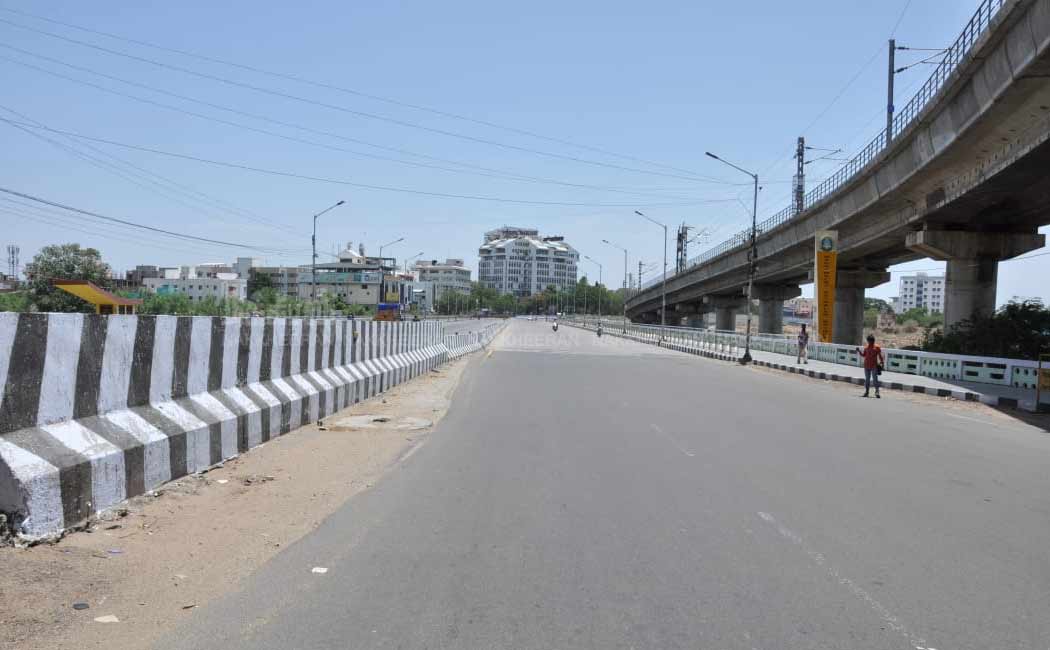 lockdown chennai roads