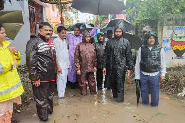Ayyappan MLA said Wartime operation to drain rainwater in Cuddalore