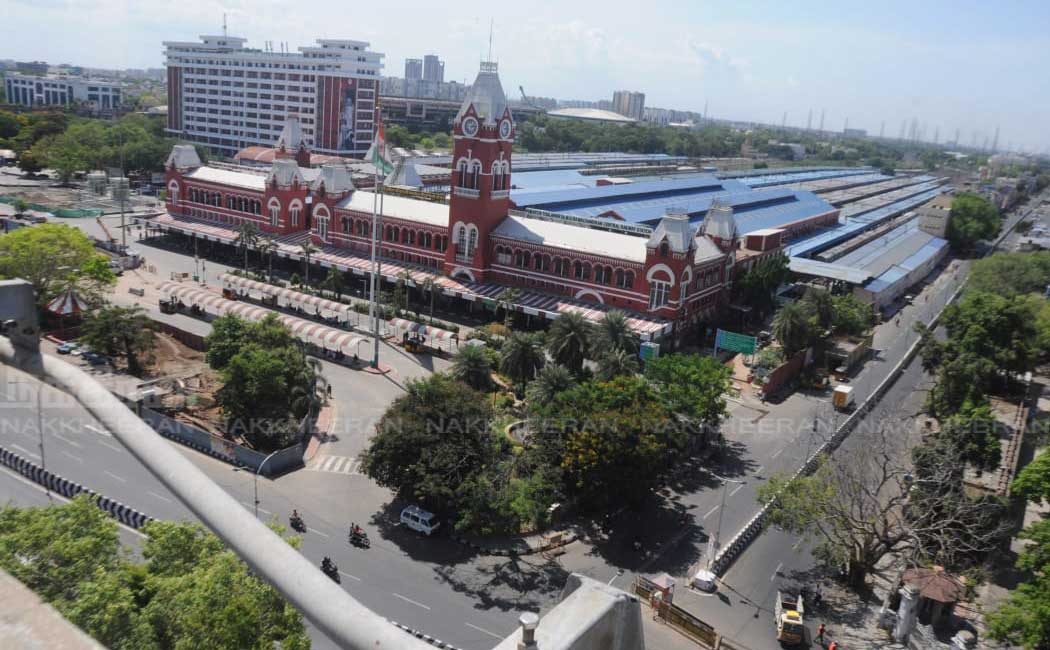 Chennai Central found without human presence