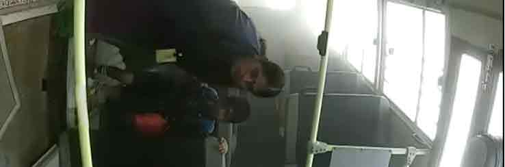The stunning CCTV footage !!