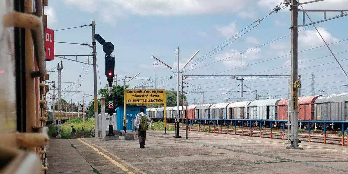 Erode- Jollarpet train canceled for 5 days