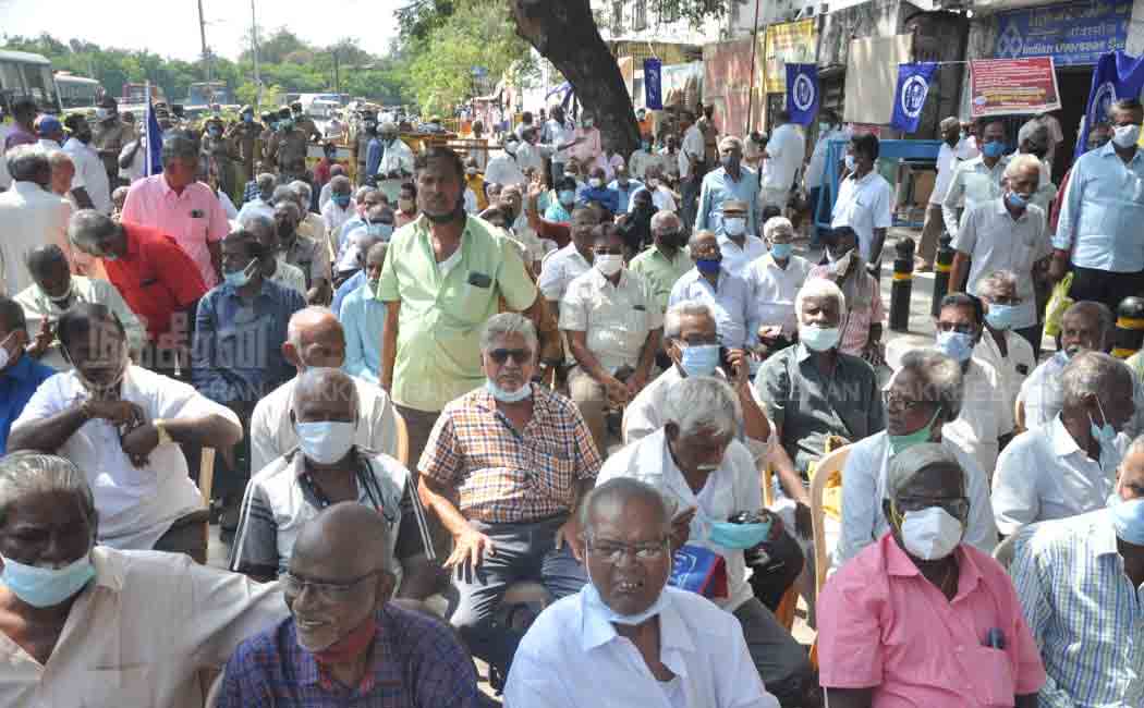 Retired transport workers struggle