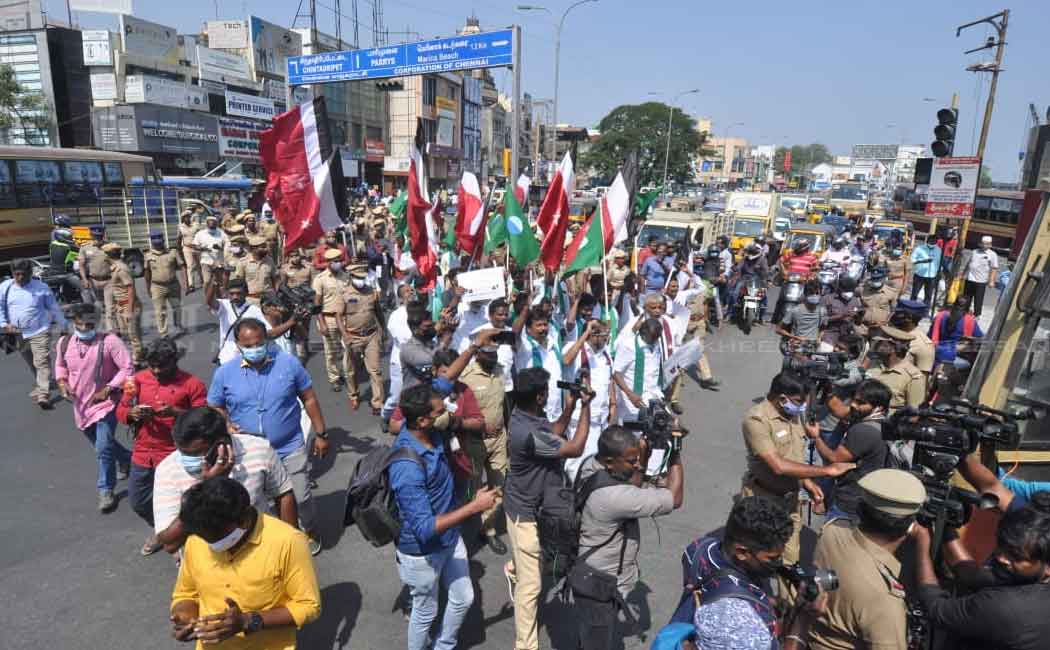 Jakka Jam in Chennai, strugglers arrested ...