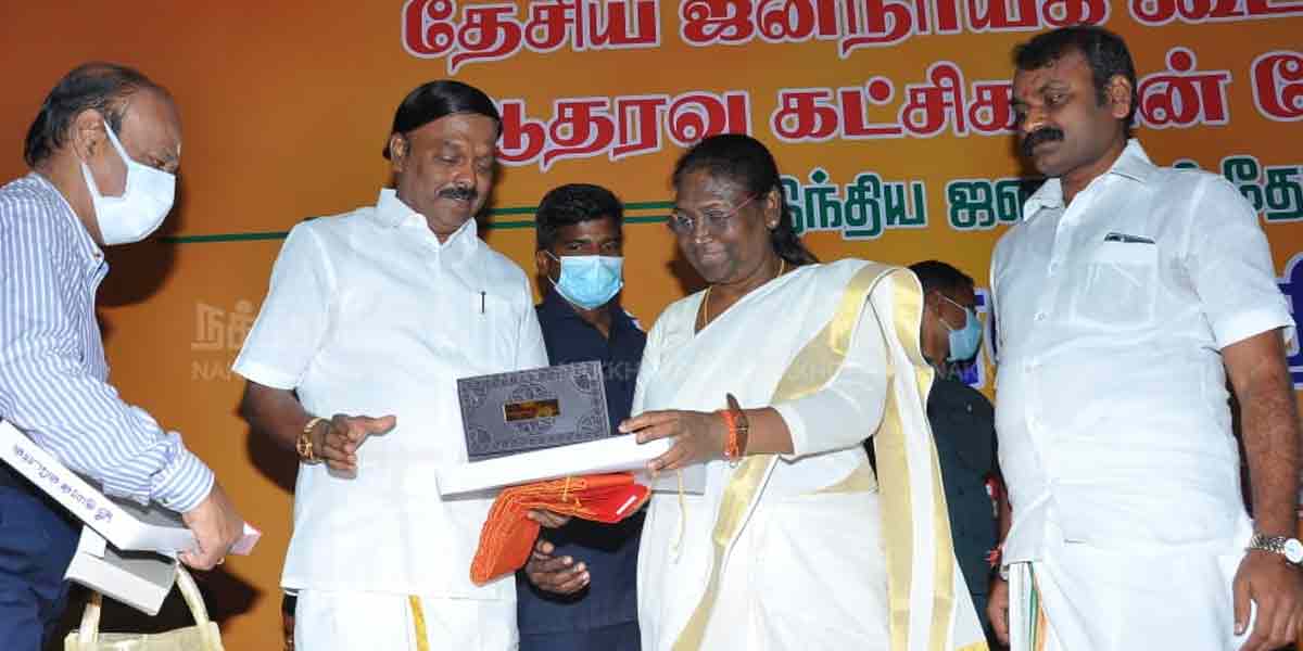 BJP allies supported Draupadi Murmu... (Photos)