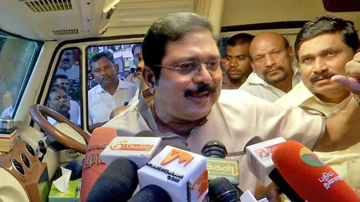 'We're in a mess in our alliance; we can look into the partner fights later' - T.T.V. Dinakaran stirs up controversy