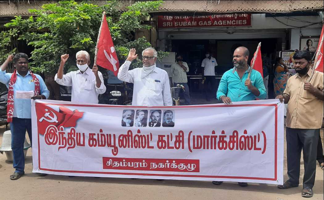 CPI(M) proest